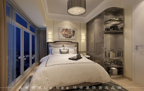 89平現代簡約三居裝修效果案例 銀信中心簡約風格實景圖賞析